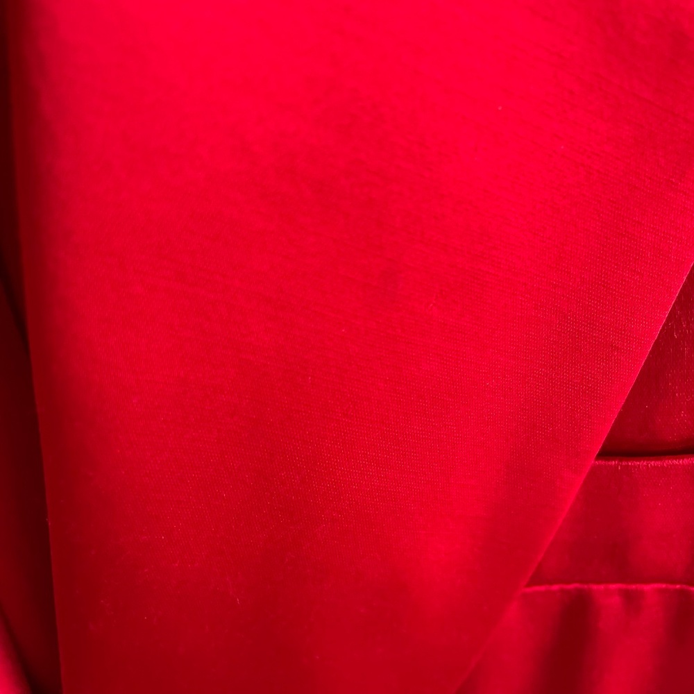 Karen Kane Lifestyle Vibrant Red One-button Blazer in Size 10 - Picture 11 of 14